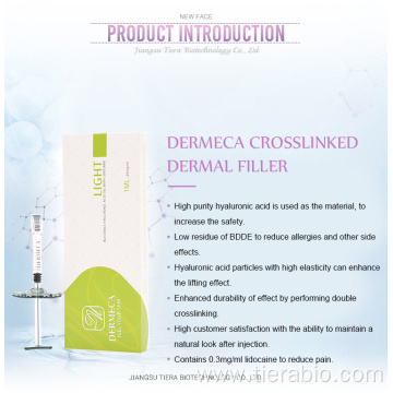 Cross-Linked Dermal Filler Hyaluronic Acid Injectable 2ml